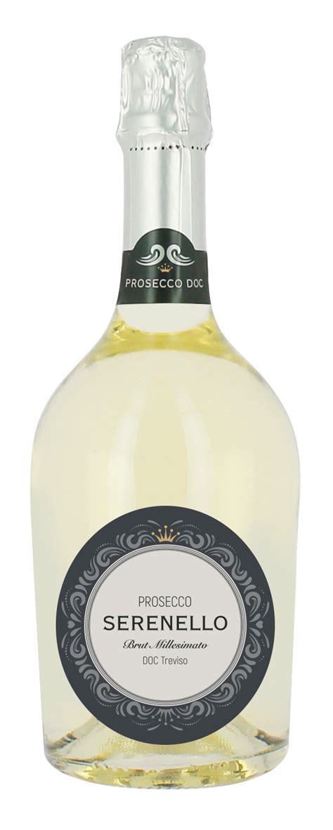 Wino musujące Prosecco Serenello Millesimato Treviso Brut DOC Szara10