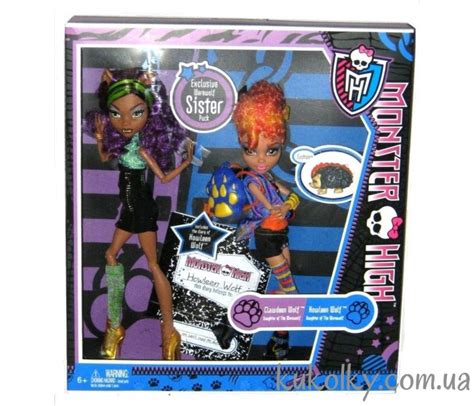 Базовая Хоулин Wolf sisters Clawdeen and Howleen Wolf Monster High ...
