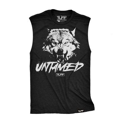 Alpha Ambitions Untamed Raw Edge Muscle Tank - TuffWraps.com
