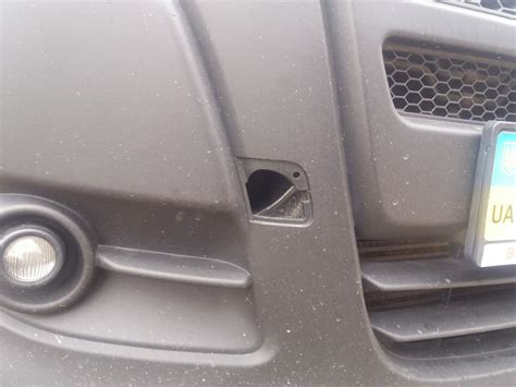 Заглушка бампера ! — FIAT Doblo (2G), 1,6 л, 2011 года | аксессуары ...