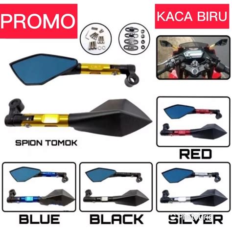 Jual TERMURAH Spion Tomok V5 Full CNC Non Breket Fearing Universal Smua