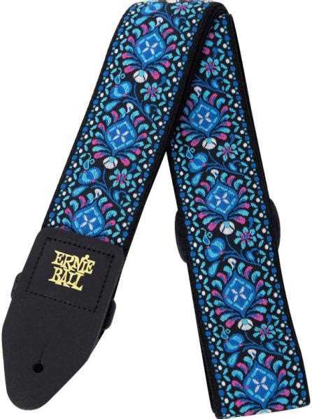 Jacquard 2 Inches Guitar Strap Royal Crest Sangle Courroie Ernie Ball