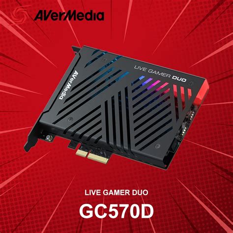 Avermedia Live Gamer Duo Gc D