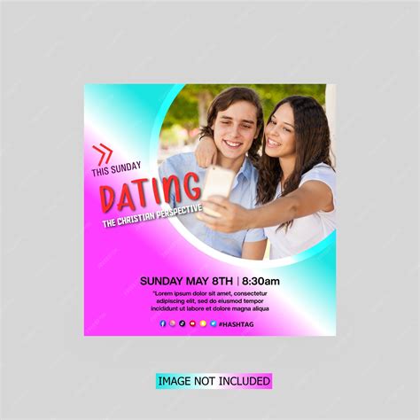 Premium Vector | Dating social media banner