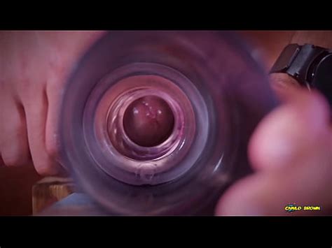 Closeup View From Inside My Fake Pussy While I Fuck It Slow And Passionate Until I Shoot A Big