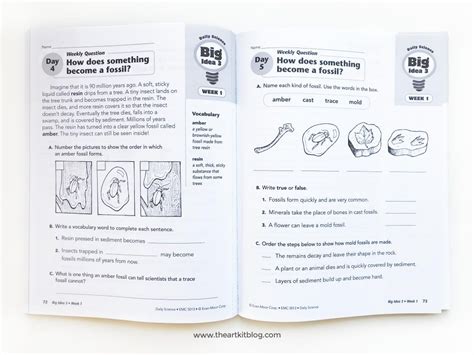 Review: Evan-Moor Daily Science Grade 3 - The Art Kit