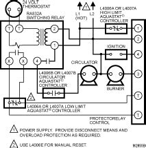 Aquastat Wiring Diagrams Thermostats