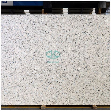 Kobalt Biru Kaca White Terrazzo Batu Pengilang Pembekal Kilang