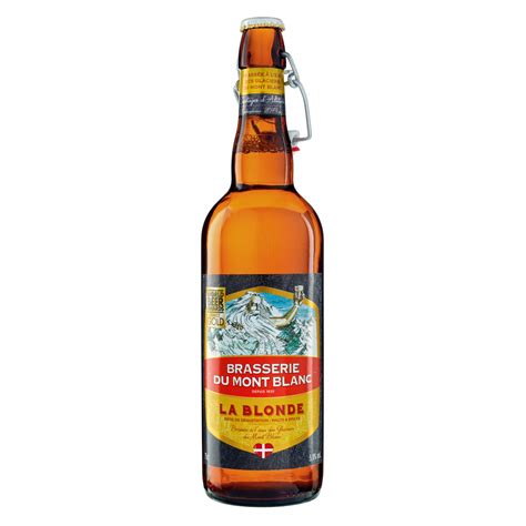 Bière blonde livraison 48h Brasserie du Mont Blanc