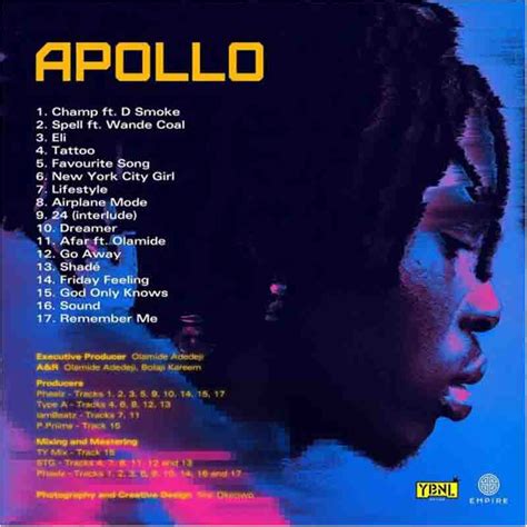 Fireboy DML – Apollo (Full Album)