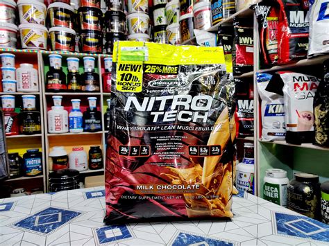 MuscleTech Nitrotech Performance Series 10 Lbs Chocolate NCRFS