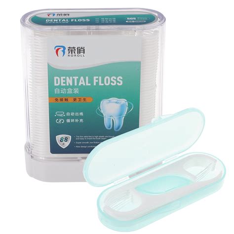 2 Boxes Automatic Boxed Dental Floss Teeth Pick Flosser Holder Flossers ...