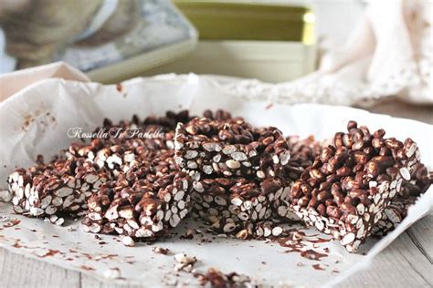 Dolcetti Di RISO SOFFIATO E Cioccolato Ricetta FACILE E VELOCE