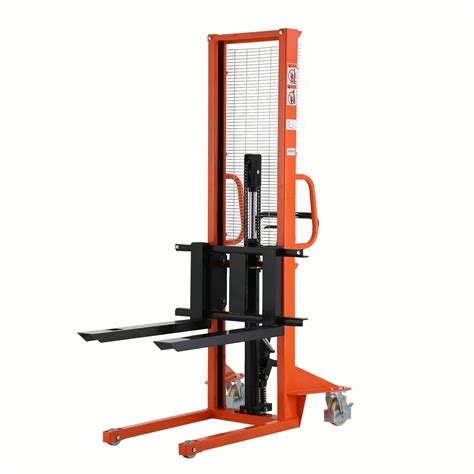 Fixed Legs Hand Pallet Stacker Manual Stacker Lbs Load Capacity