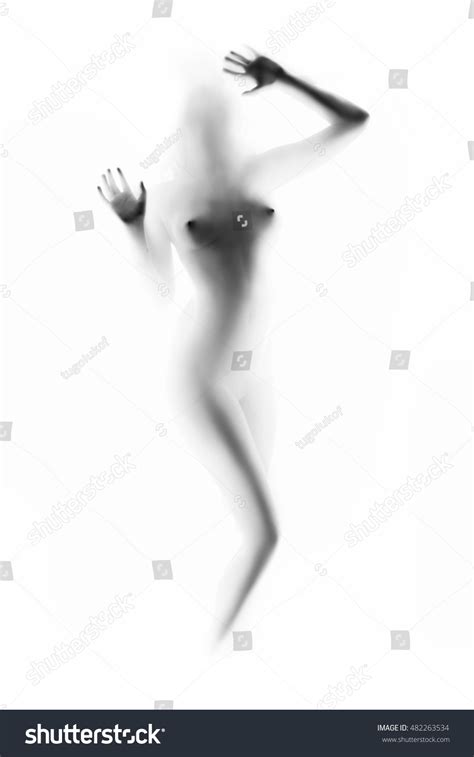 Naked Female Body On White Background Stock Photo Shutterstock