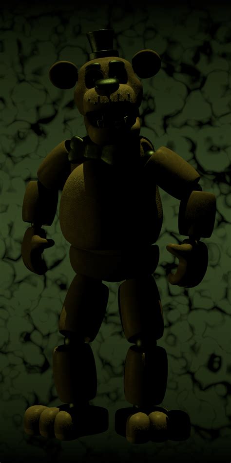 Stylized Freddy Render Rfivenightsatfreddys