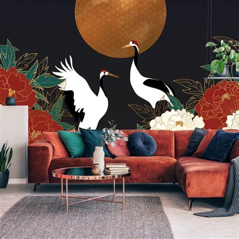 Oriental Wall Mural - Etsy