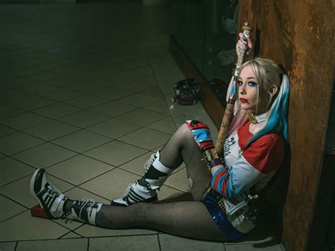 Harley Quinn Cosplay Hd Superheroes K Wallpapers Images My Xxx Hot Girl
