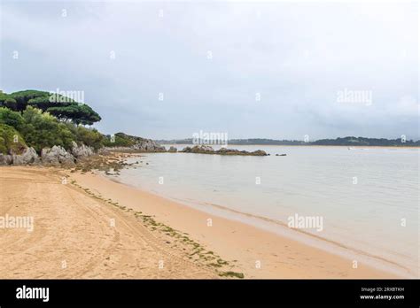 The Bikini Beach Or Baia De Los Bikinis In Santander Cantabria Spain Stock Photo Alamy