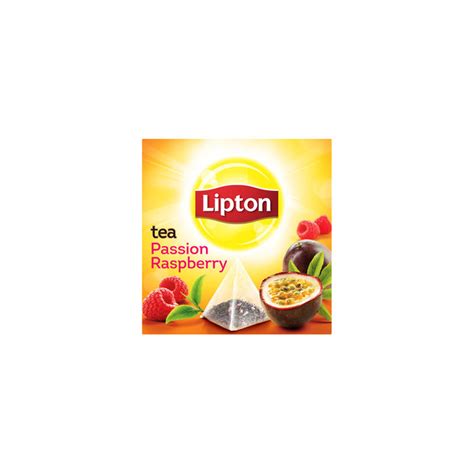 Lipton Pyramids Black Tea Bags Passion Raspberry Case