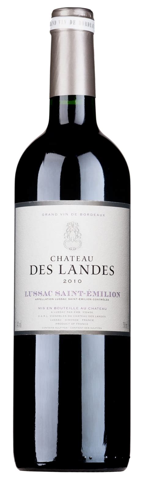 Chateau Des Landes Lussac Saint Emilion Bordeaux Alcostore