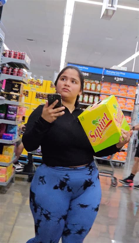 Blue Monster Booty Latina BBW Spandex Leggings Yoga Pants Forum