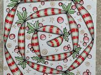 33 Zentangle Christmas Ideas In 2024 Christmas Card Art Christmas