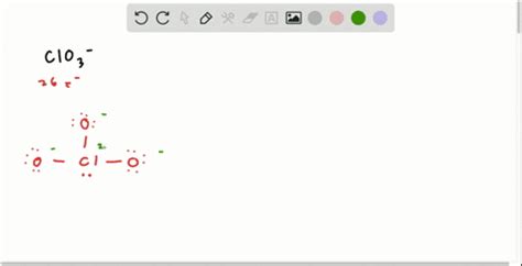 SOLVED:Draw three resonance structures for the chlorate ion (ClO3 ...
