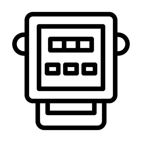 meter icon design  vector art  vecteezy