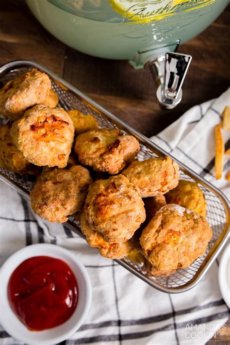 Air Fryer Chicken Nuggets - Amanda's Cookin' - Air Fryer Recipes