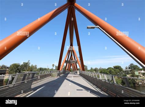 Yandhai Nepean Crossing Nepean River Bridge For Pedestrians And