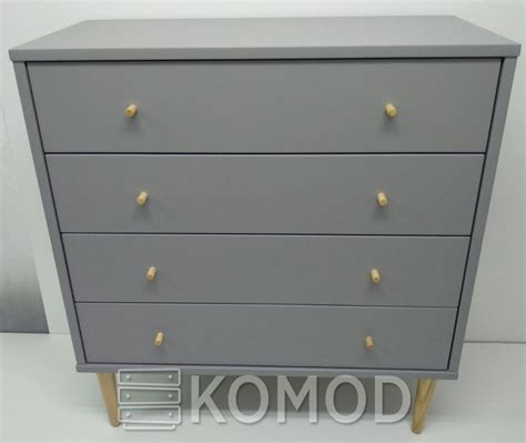 Комод Идомлунд (Idomlund) 3 ящика МДФ цветной МебельХОФ • KOMOD-BC