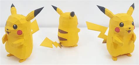 Printable Pikachu Papercraft Printable Papercrafts Printable