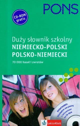 9788374290920 Pons duży słownik szkolny niemiecko polski polsko