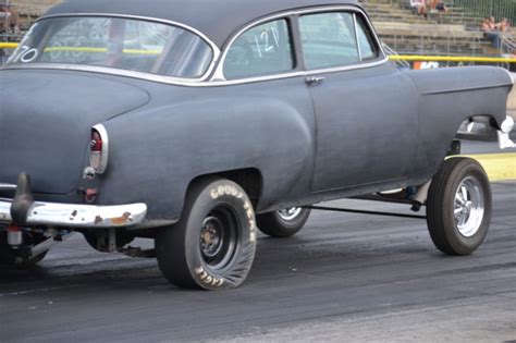 1954 CHEVY GASSER STREET LEGAL HOT ROD RAT CUSTOM RACE CAR Classic Chevrolet Bel Air 150 210