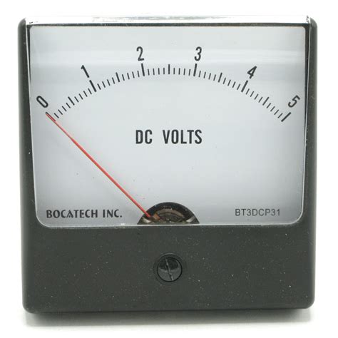 0 5 Volt Dc Panaview Analog Panel Meter 3 Inch