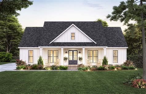 One Story House Plans - Single Story Floor Plans & Design