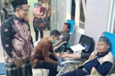 Donor Darah Lailatul Qadar Mpks Pdm Memenuhi Stok Kebutuhan Darah Di