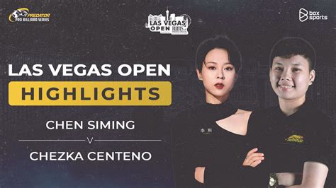 Highlights Chezka Centeno Vs Chen Siming Las Vegas Open Women