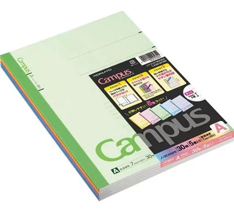 Pack De Cuadernos Kokuyo Campus Rayada Mm B X Mm Cuotas Sin