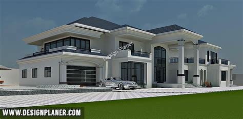 6 Bedroom Royal Palace House Design