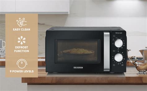 Severin Mw Forno A Microonde Con Funzione Grill In Timer