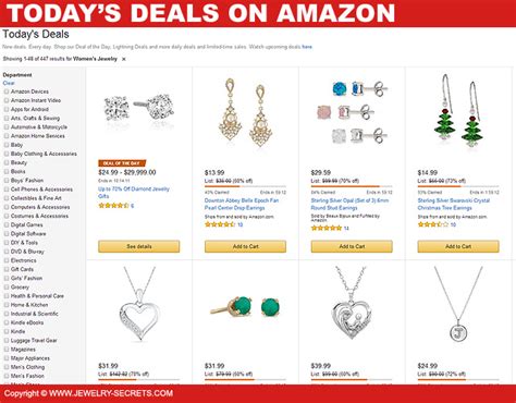 Amazon Jewelry Deals – Jewelry Secrets