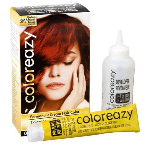 Hair Dye Womens Medium Auburn Hair Color 1 Kit Hair Color