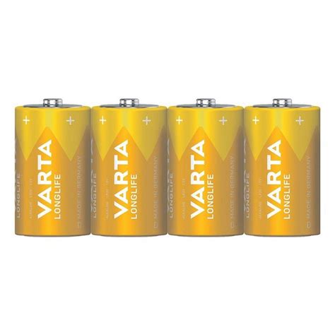 Varta Longlife 4 Stück D Batterie Online Kaufen Otto