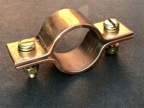 Copper Pipe Clamp 25mm Solid Copper Pipe Fitting