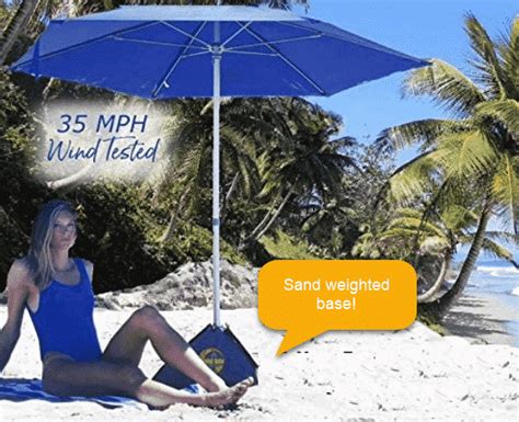 Best Beach Umbrella For Wind Americas State Parks