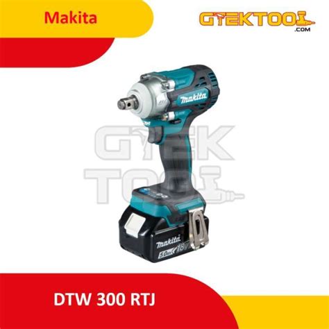 Jual Makita DTW300RTJ / DTW 300 RTJ Mesin Kunci Sock Cordless Impact ...