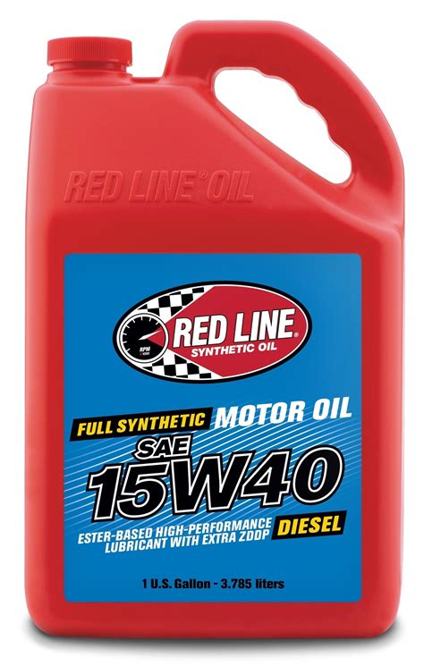 red  synthetic oil  diesel motor oil