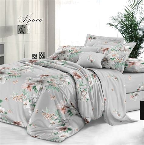 Постельное белье из сатина( твила)Купить Краса в интернет-магазине ВладЛен